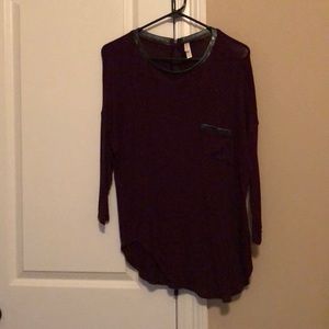 Purple tunic